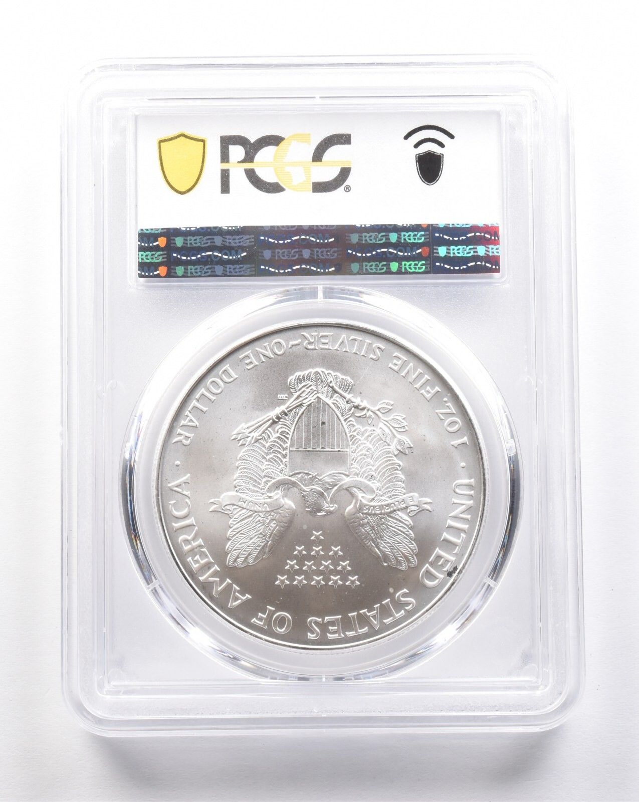 1996年 アメリカン シルバー イーグル MS69 PCGS ストラックスルー
