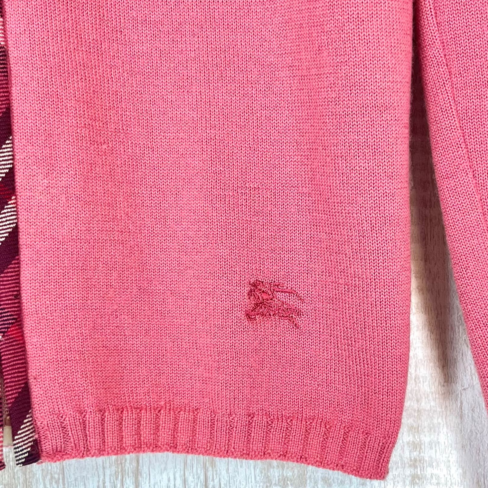 BURBERRY BLUE LABEL バーバリーブルーレーベル ホースロゴ刺繍 ノバ