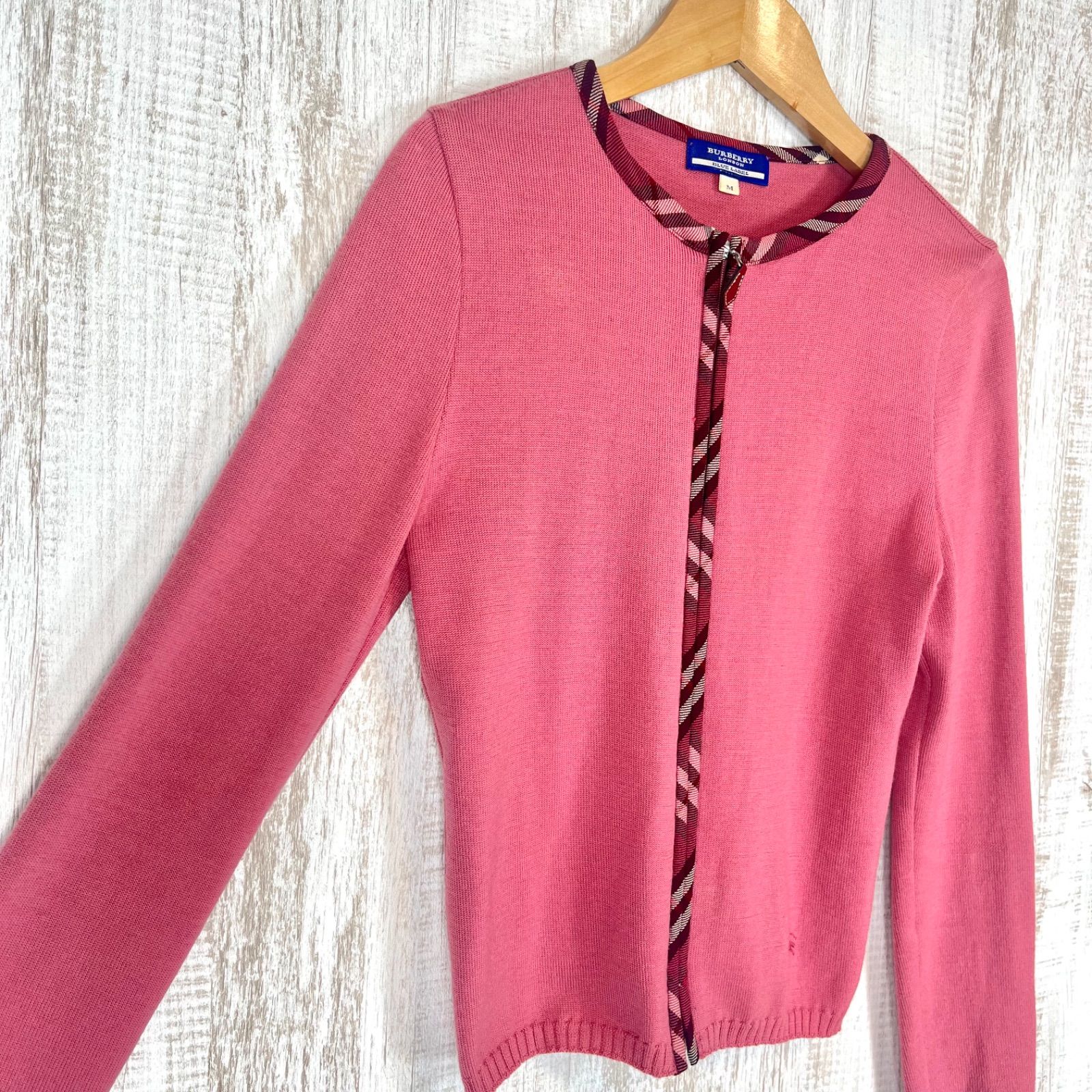 BURBERRY BLUE LABEL バーバリーブルーレーベル ホースロゴ刺繍 ノバ