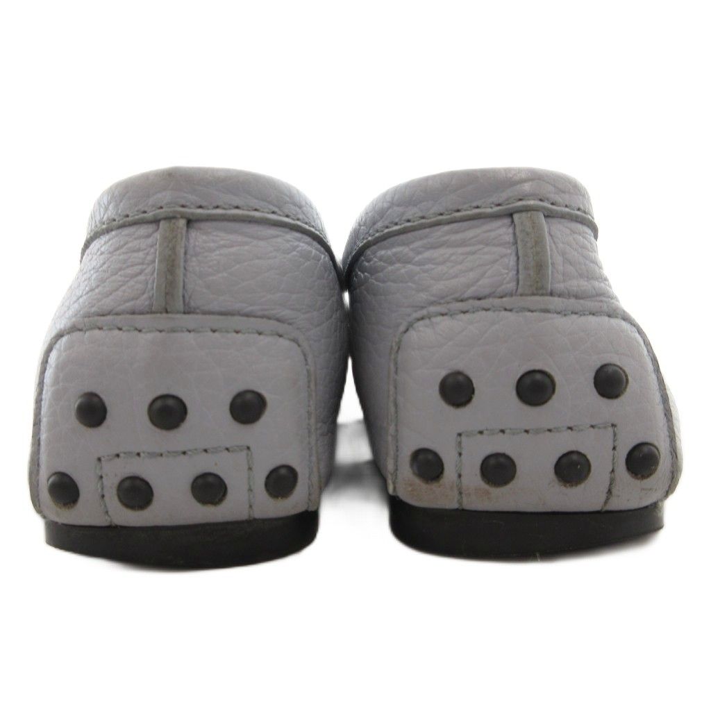 トッズ TOD'S コインローファー ドライビングシューズ フラット シボ革