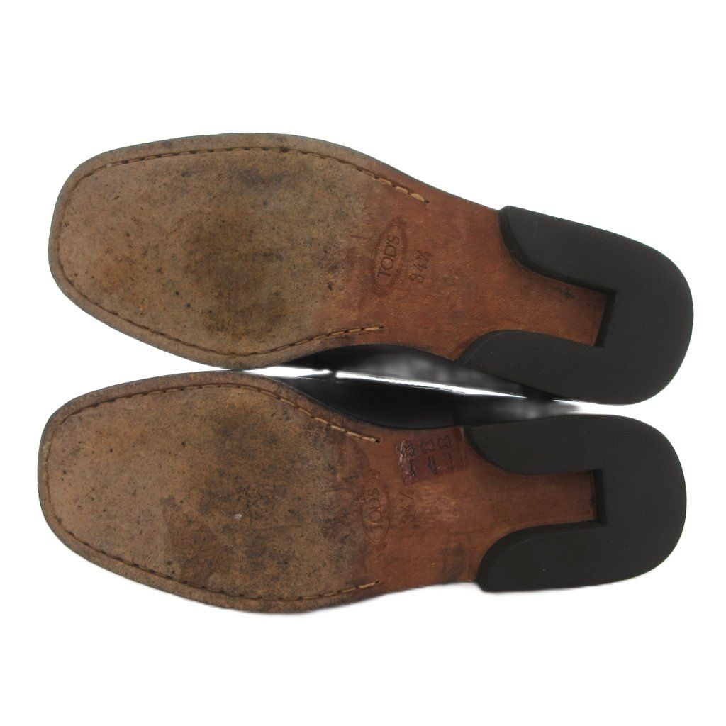 トッズ TOD'S スリッポン ドライビングシューズ レザーローファー