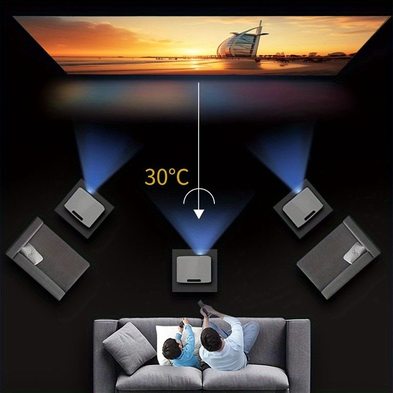 4K対応＆簡単設置】プロジェクタースクリーン 反射防止 折りたたみ 16