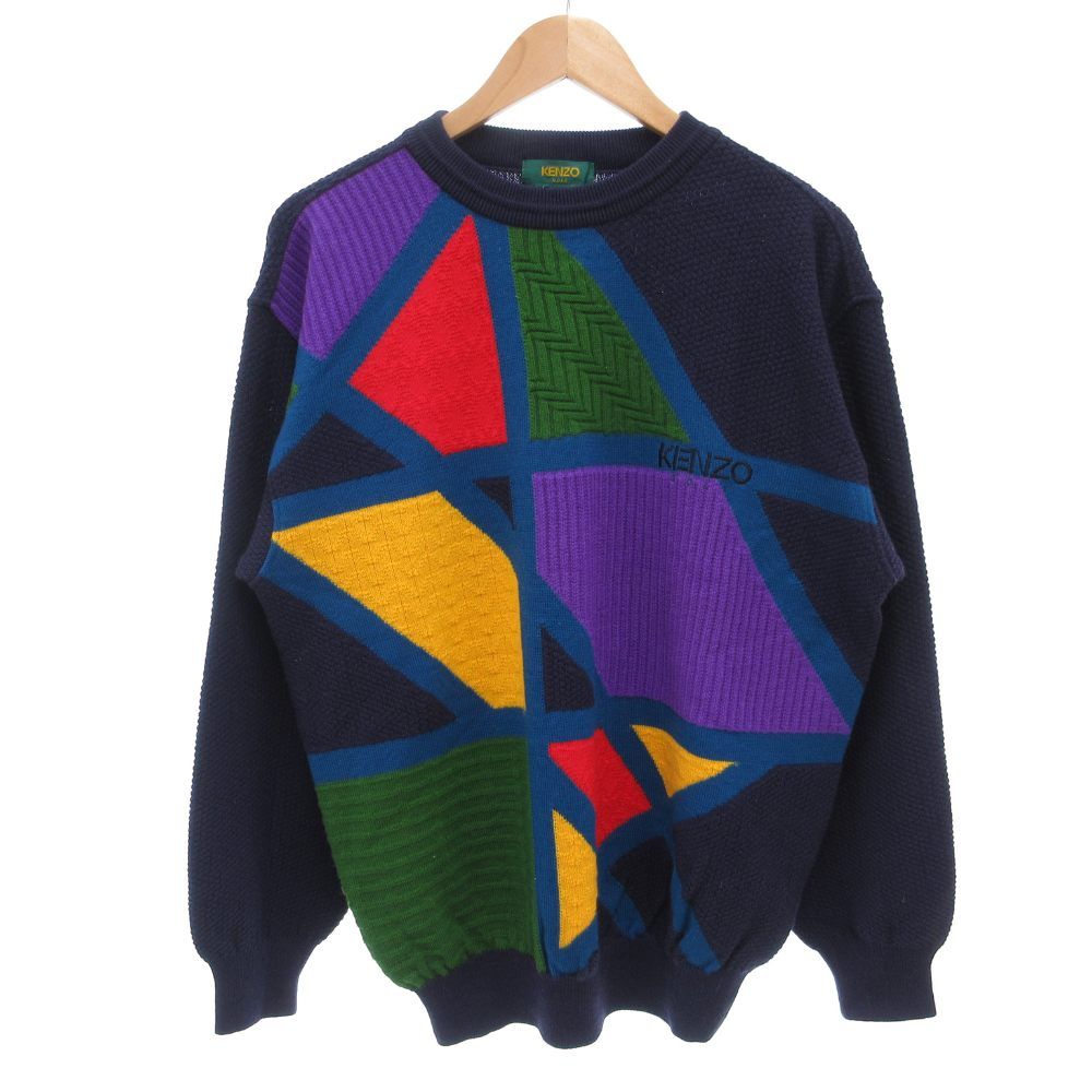 ケンゾー KENZO ゴルフ GOLF ニット セーター 長袖 プルオーバー