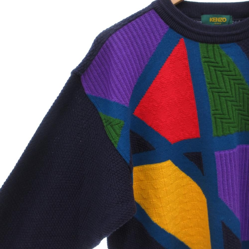 ケンゾー KENZO ゴルフ GOLF ニット セーター 長袖 プルオーバー