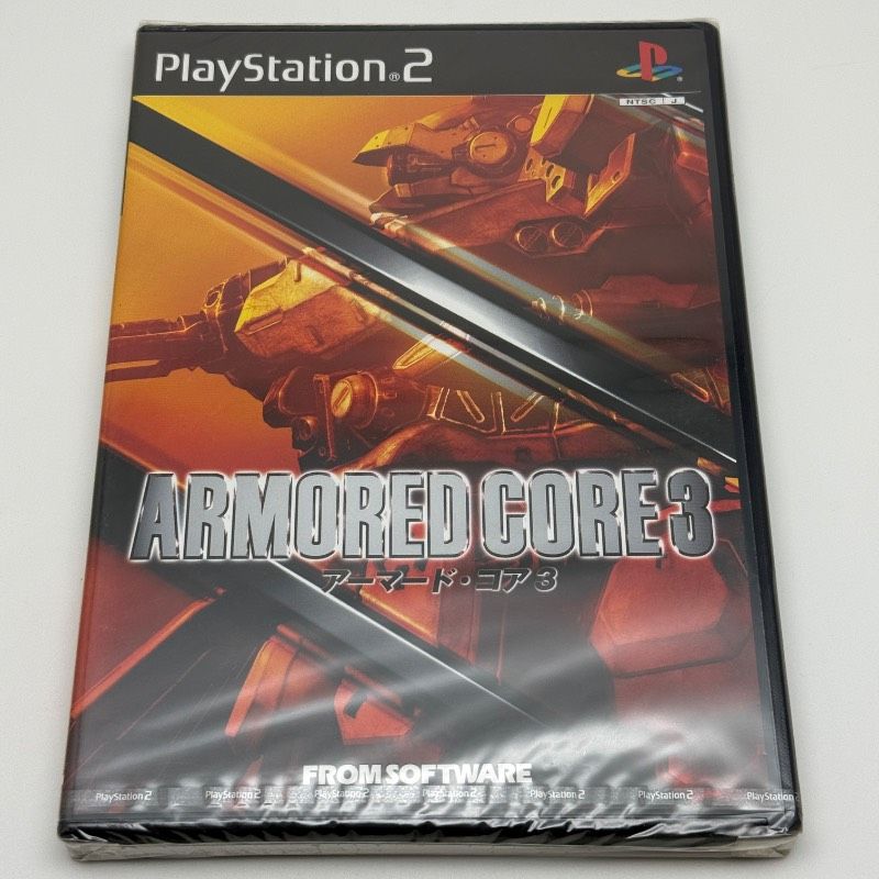 新品未開封　PS2  アーマードコア3 ☆希少 未開封☆PS2 アーマード・コア3 ARMORED CORE3 アーマードコア