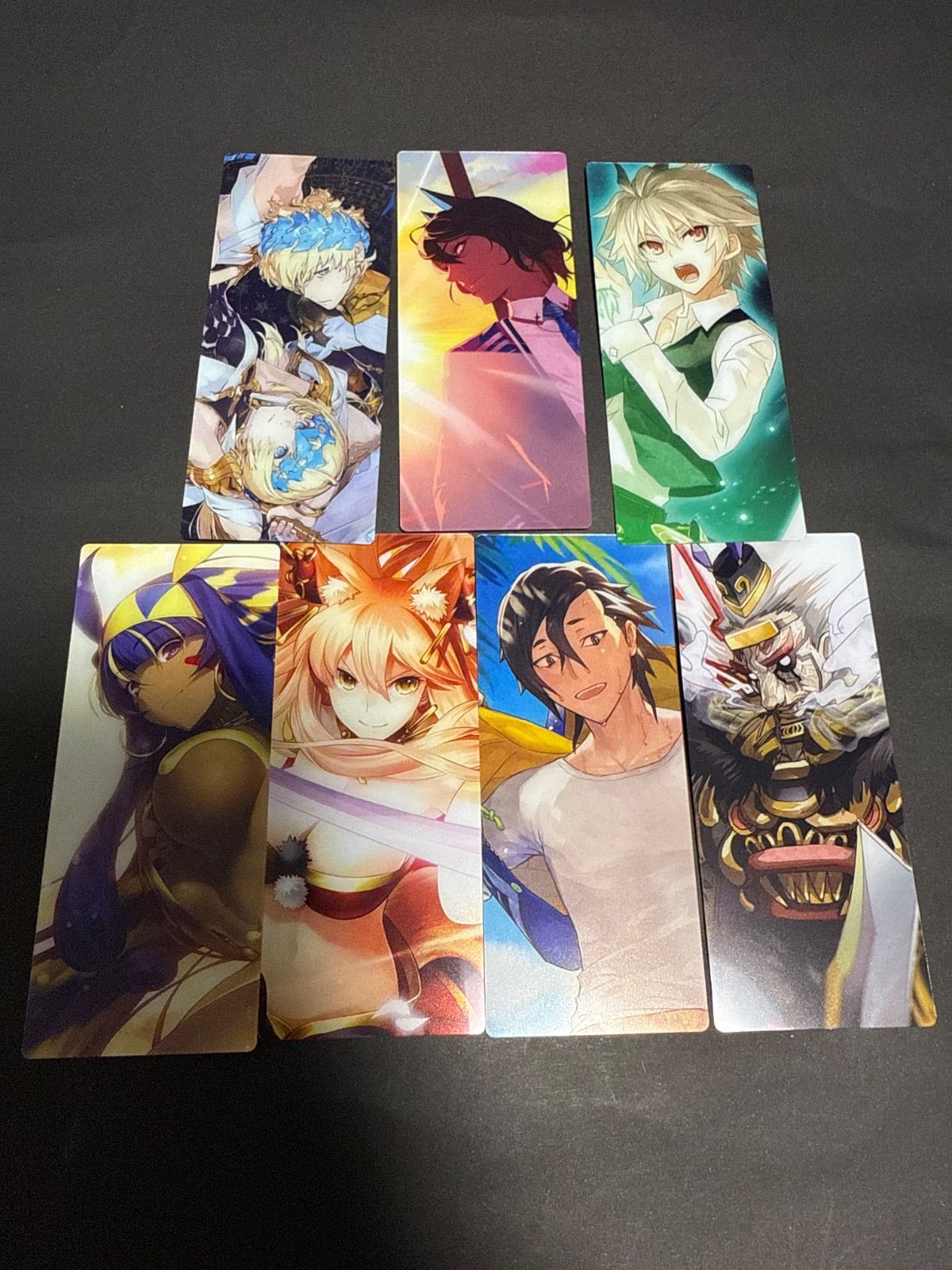 Fateシリーズカードサプライまとめ売り Fate/Grand Order 最終再臨展 編成画面風カード 7点まとめ売り - メルカリ