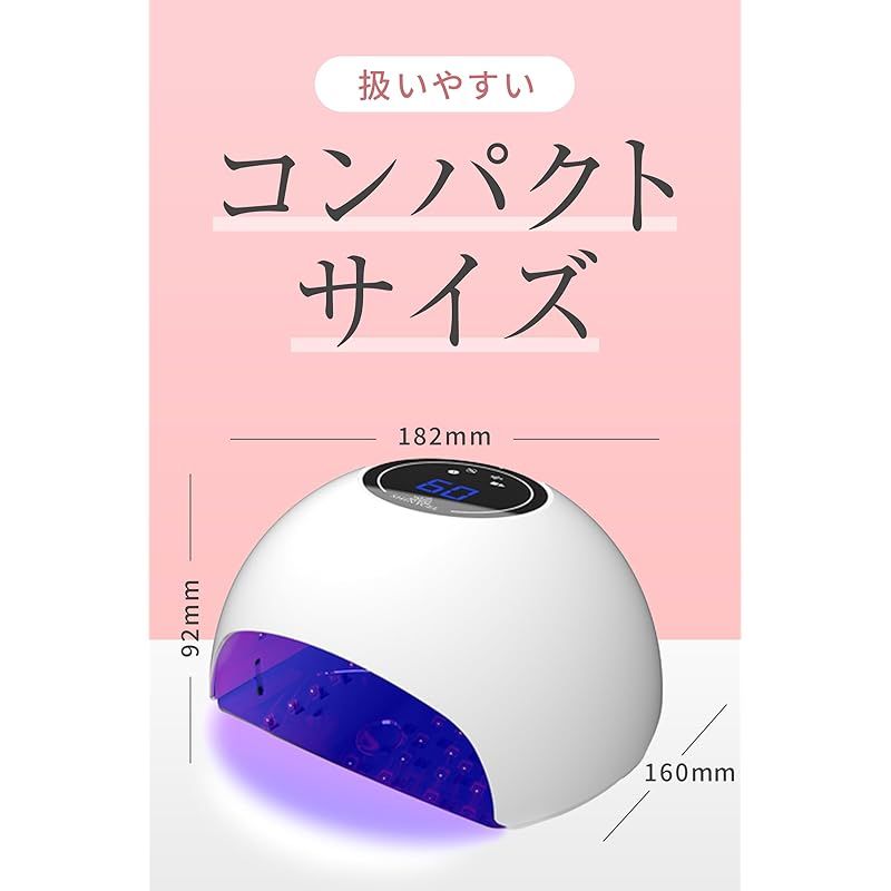 SHINYGEL シャイニージェル ジェルネイル用 LEDランプ 18W ネイル用LED