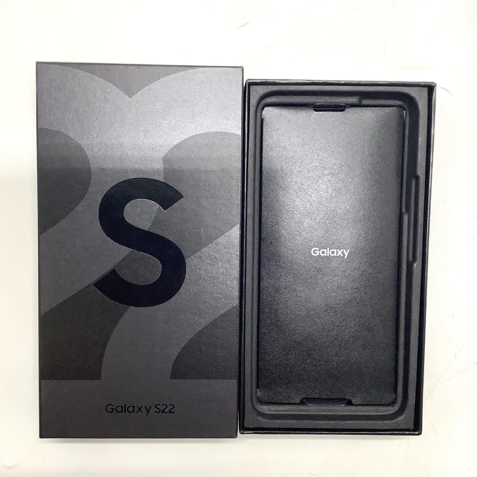 SAMSUNG Galaxy S22 256GB ブラック SIMフリー 動作確認済【全額返金