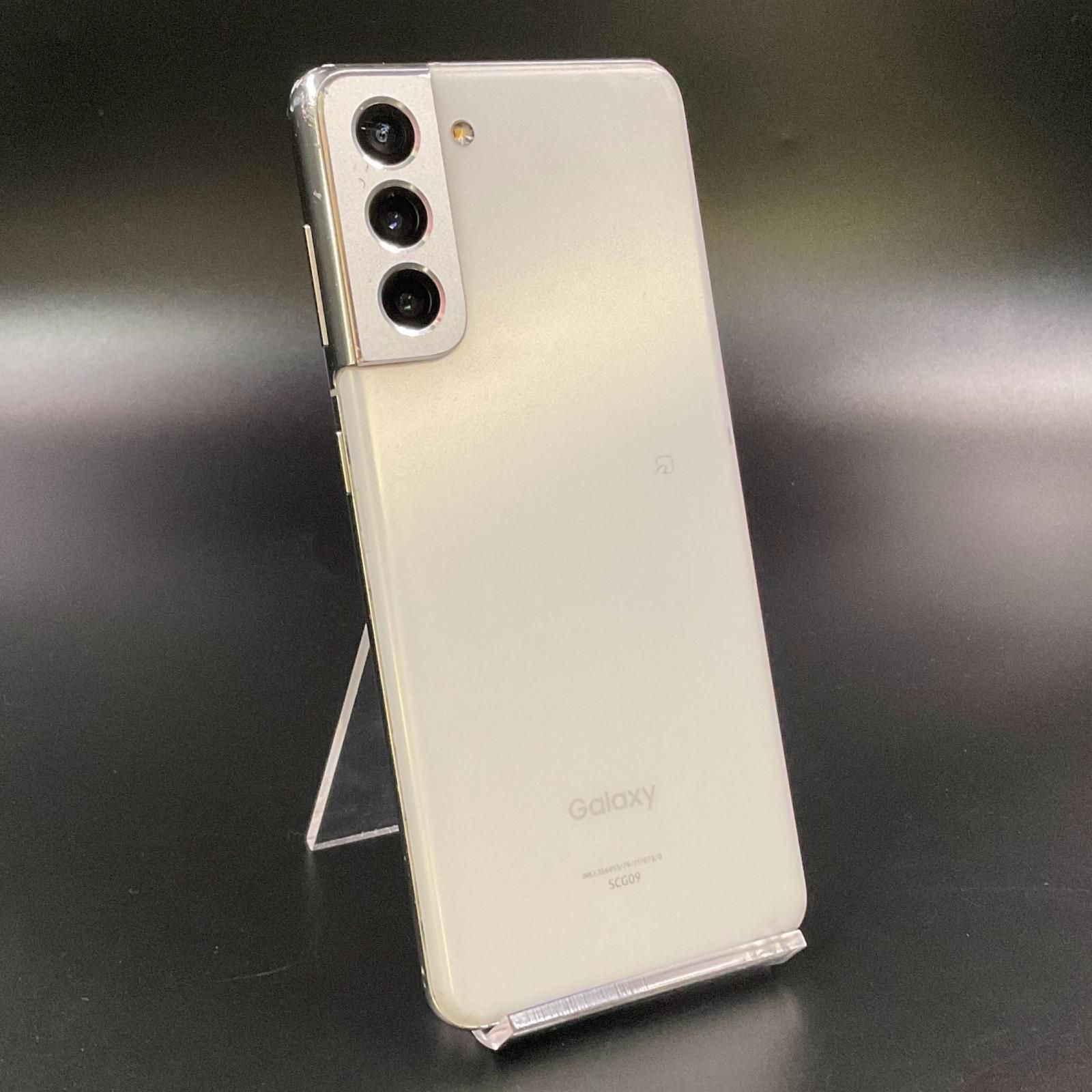 SAMSUNG Galaxy S21 256GB White au SCG09【難有】【最速発送】 - メルカリ