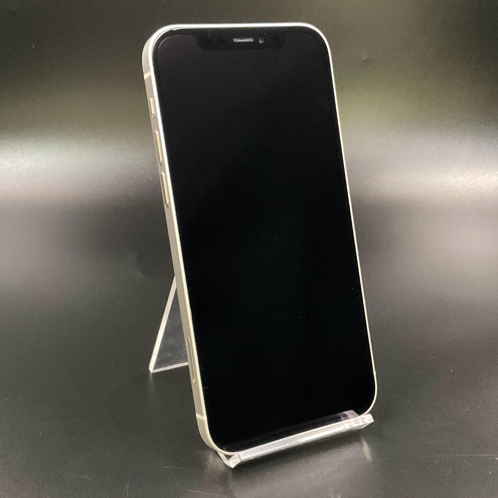 iPhone 12 256GB ホワイト docomo SIMフリー 白ロム 美品 動作確認済