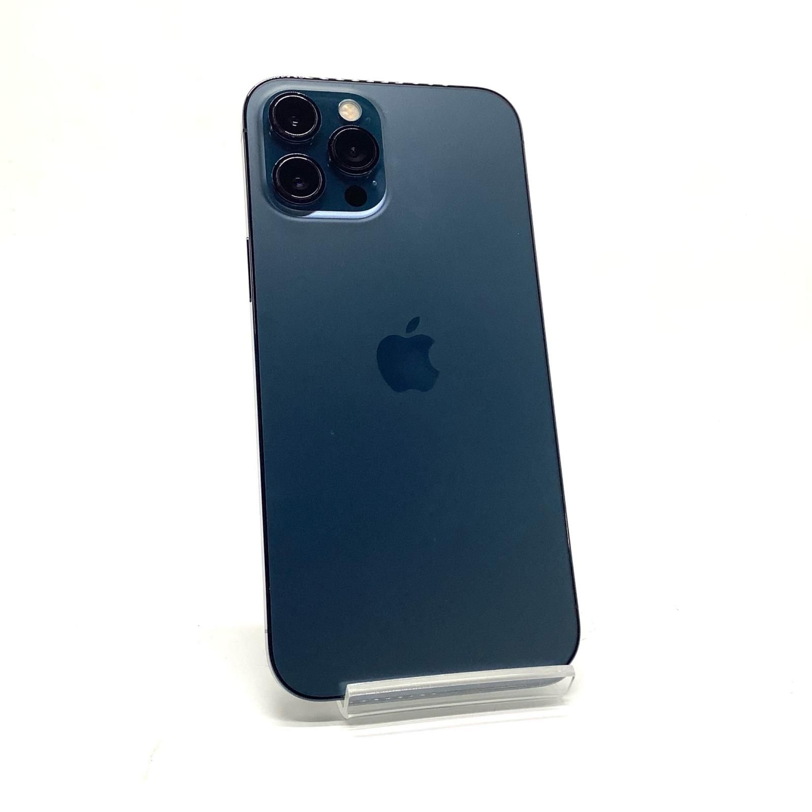 iPhone12pro max 256GB パシフィックブルー 動作確認済 美品 iPhone 12 Pro Max 256GB パシフィックブルー au 白ロム 動作確認済 80