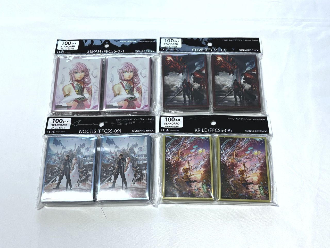 ファイナルファンタジー カードスリーブシリーズ 100枚入 いずれか1点