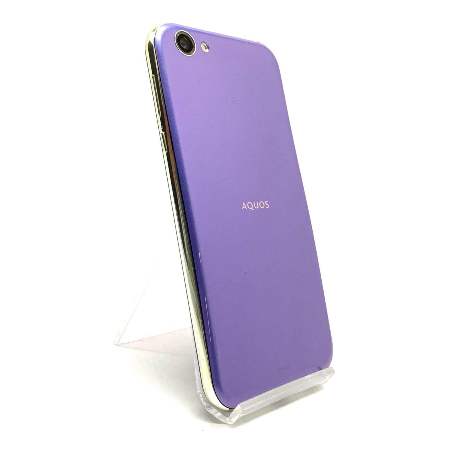 SHARP AQUOS R 64GB クリスタルラベンダー docomo SH-03J 白ロム【最速