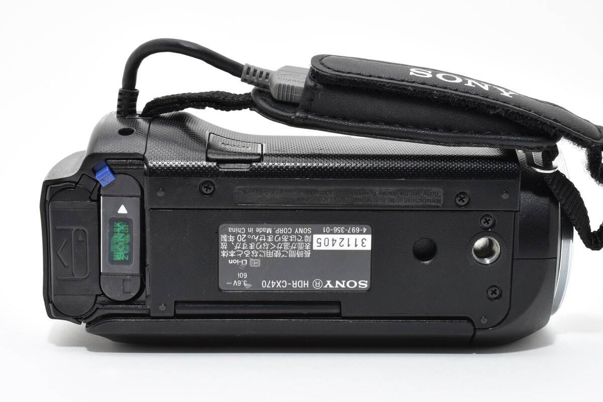 ☆ソニー SONY HDR-CX470 ブラック☆ Y754 #4074 - メルカリ