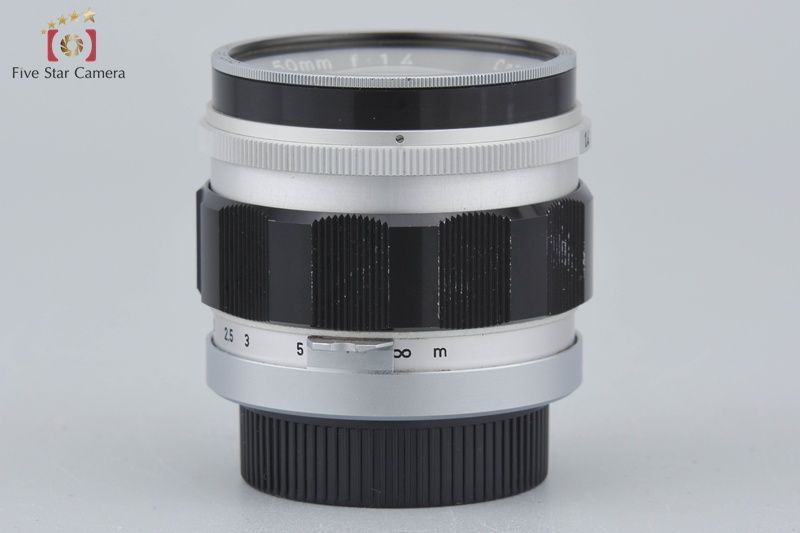 Canon キヤノン 【中古】Canon キヤノン 50mm f/1.4 L39 ライカ