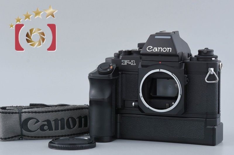 Canon キヤノン 【中古】Canon キヤノン New F-1 AE + AE パワー