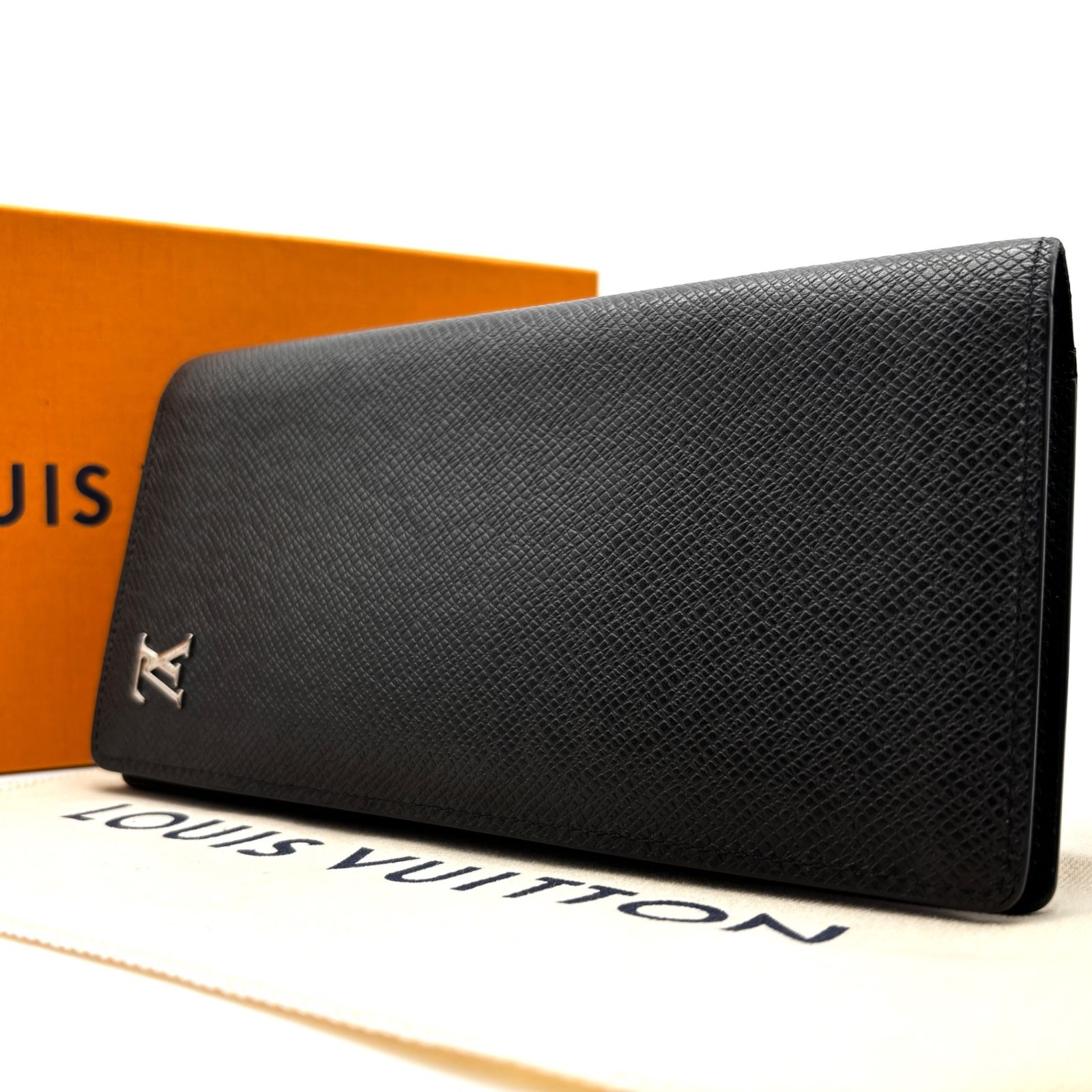 極美品 LOUIS VUITTON ルイヴィトン タイガ ポルトフォイユ ブラザ