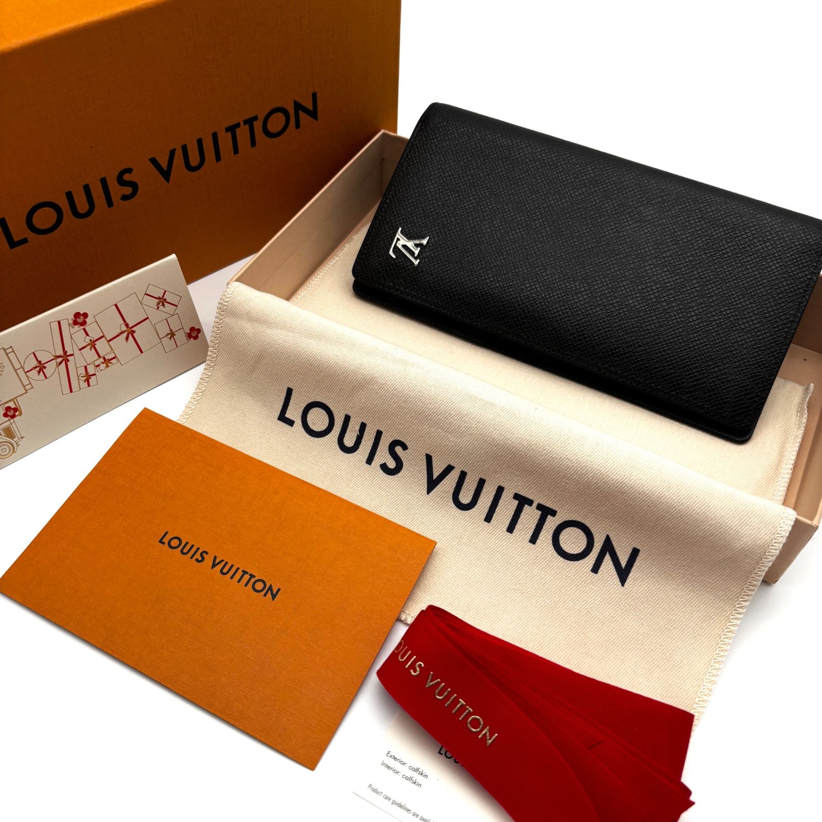 極美品 LOUIS VUITTON ルイヴィトン タイガ ポルトフォイユ ブラザ