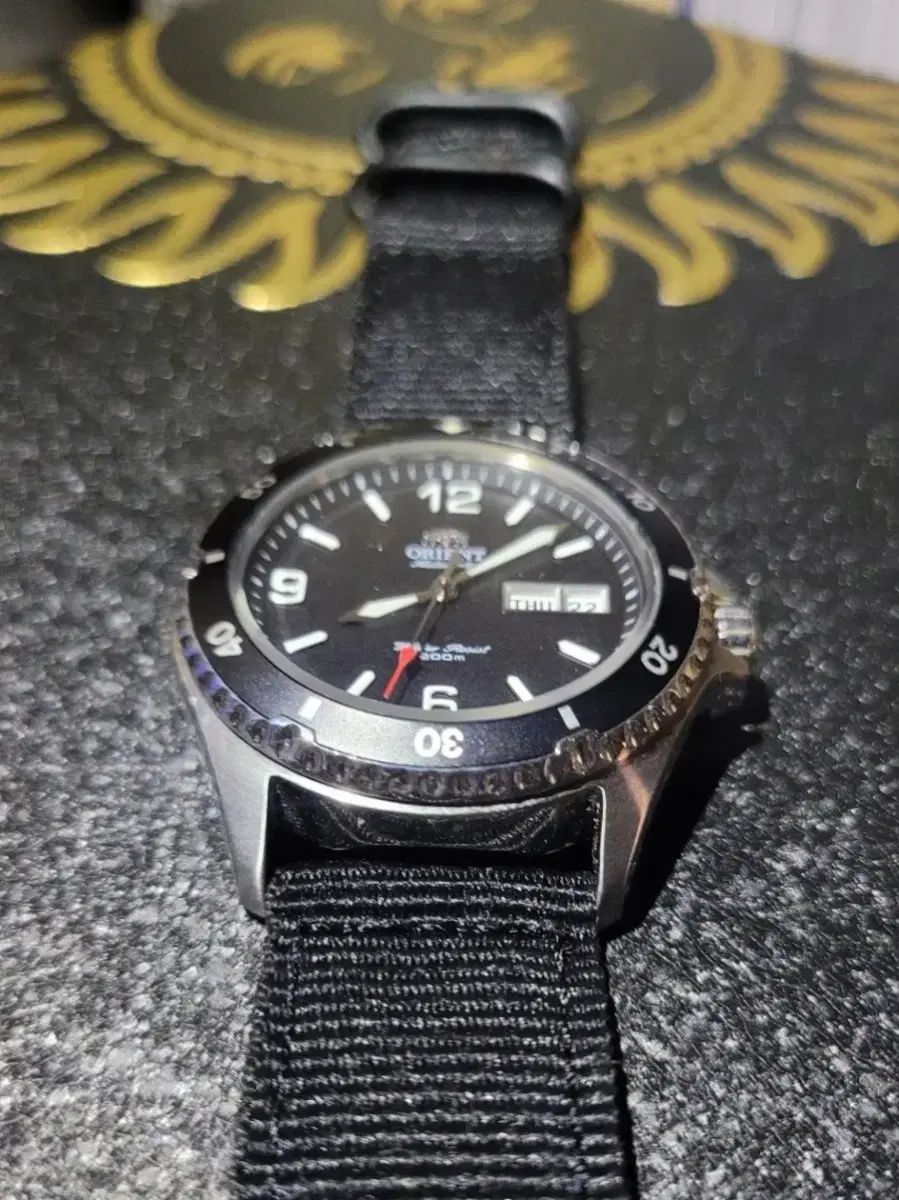  正規品 無傷 超 S 級 オリエント 200m防水 オートマチック ダイバーウォッチ カーゴパンツ 自動巻き時計 腕時計(アナログ)