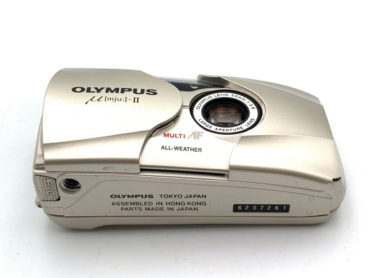 中古】 【並品】 オリンパス（OLYMPUS） ミューII シャンパンゴールド