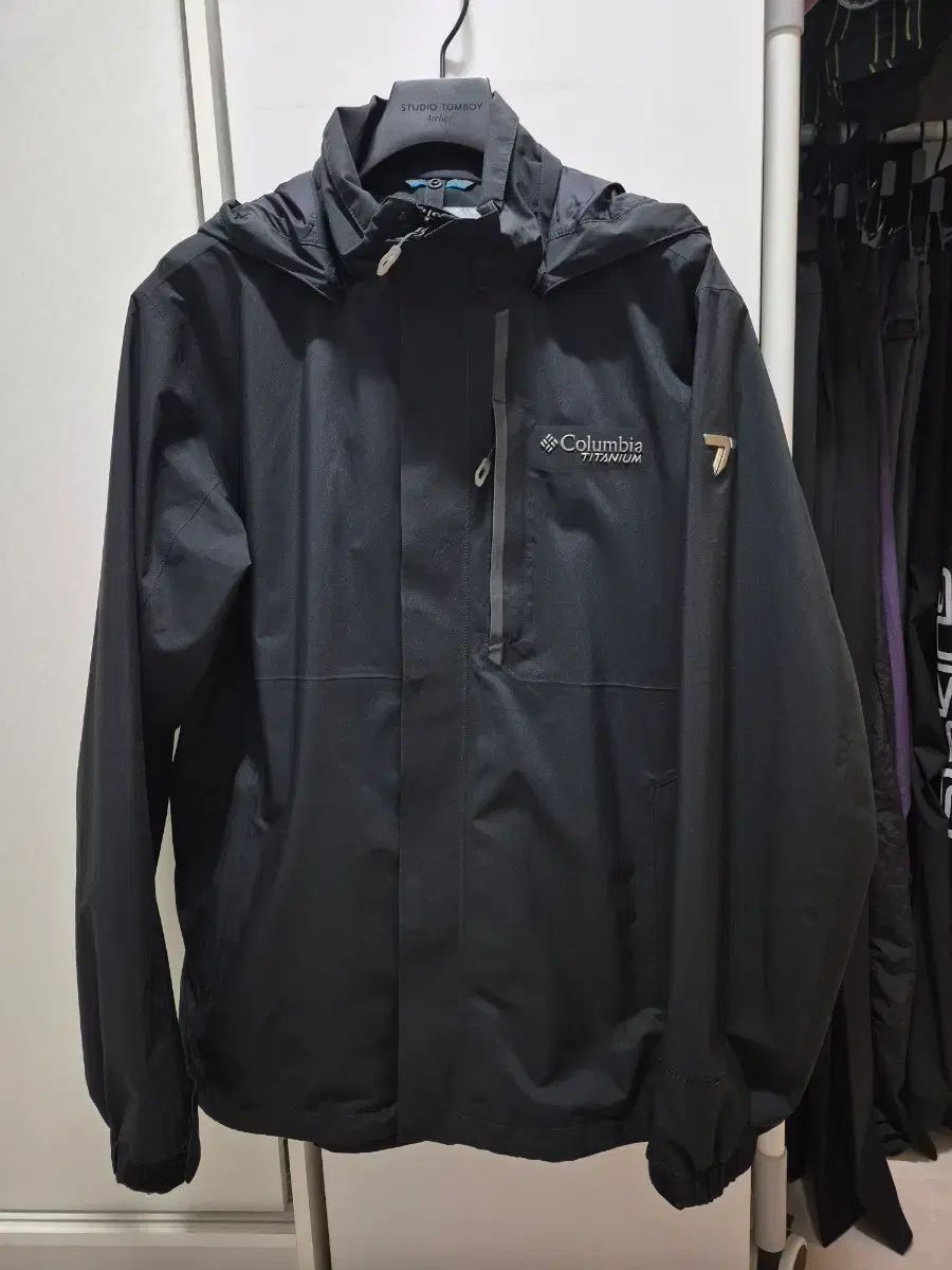 コロンビア チタン 防水 ジャケットL