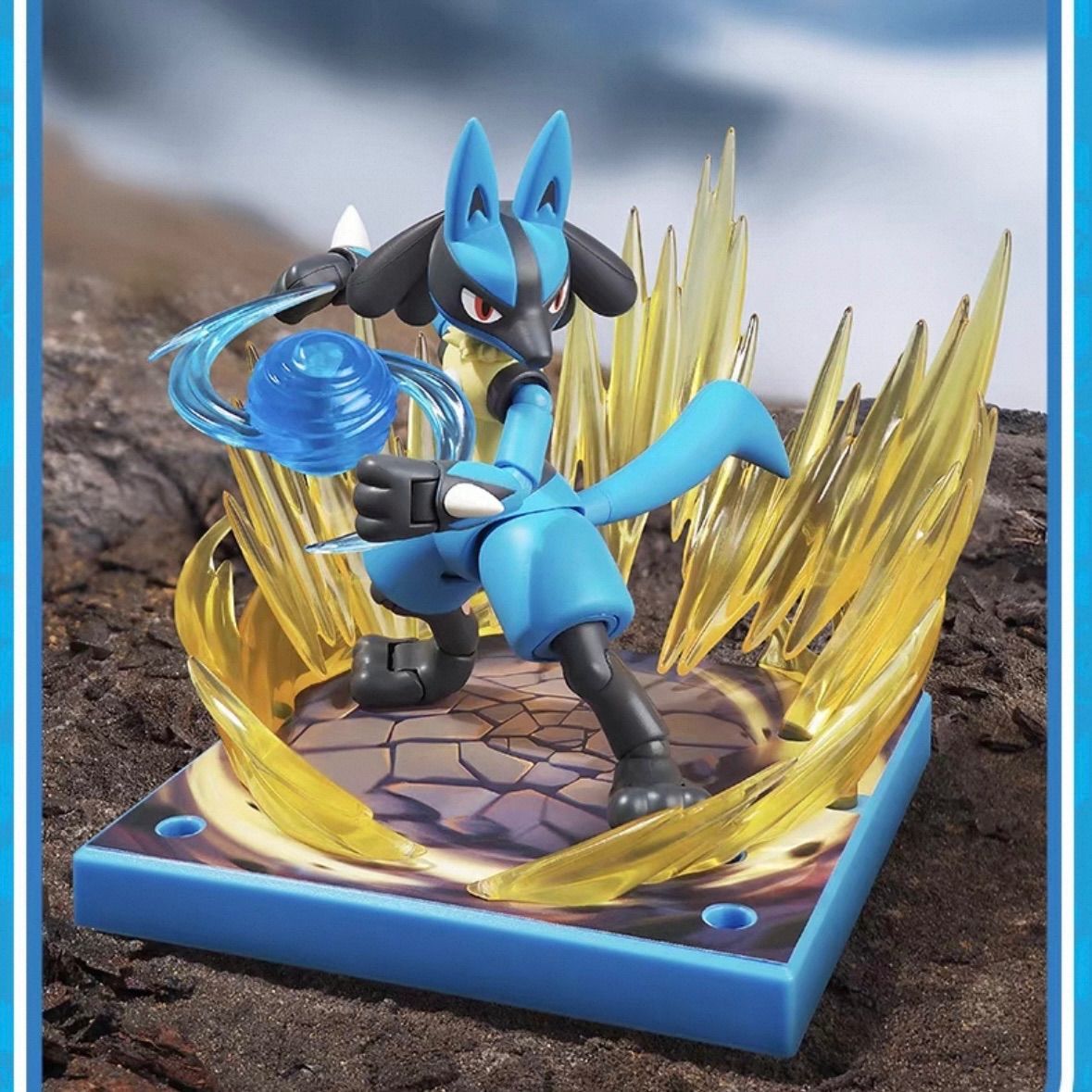 ポケモン ルカリオ アクションフィギュア BLOKEES 海外限定