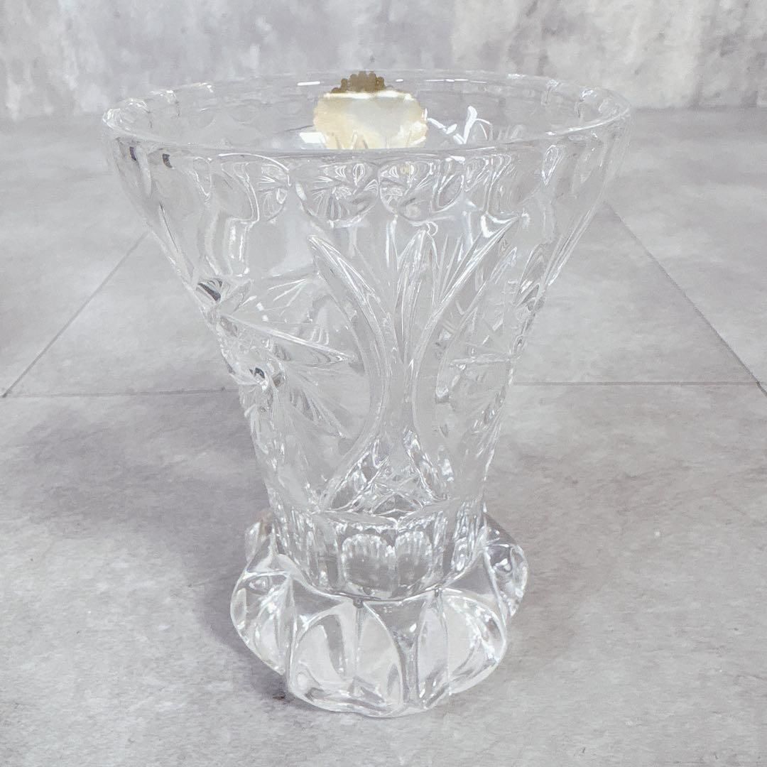 V912 BOHEMIA CRYSTAL 花瓶 vase フラワーベース 硝子 - メルカリ