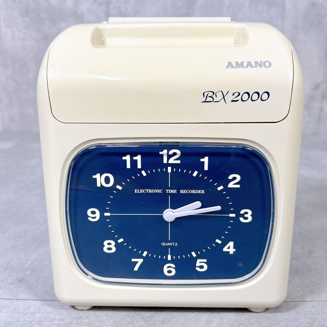 V887 AMANO アマノ BX2000 タイムカード 27枚付 【公式通販】