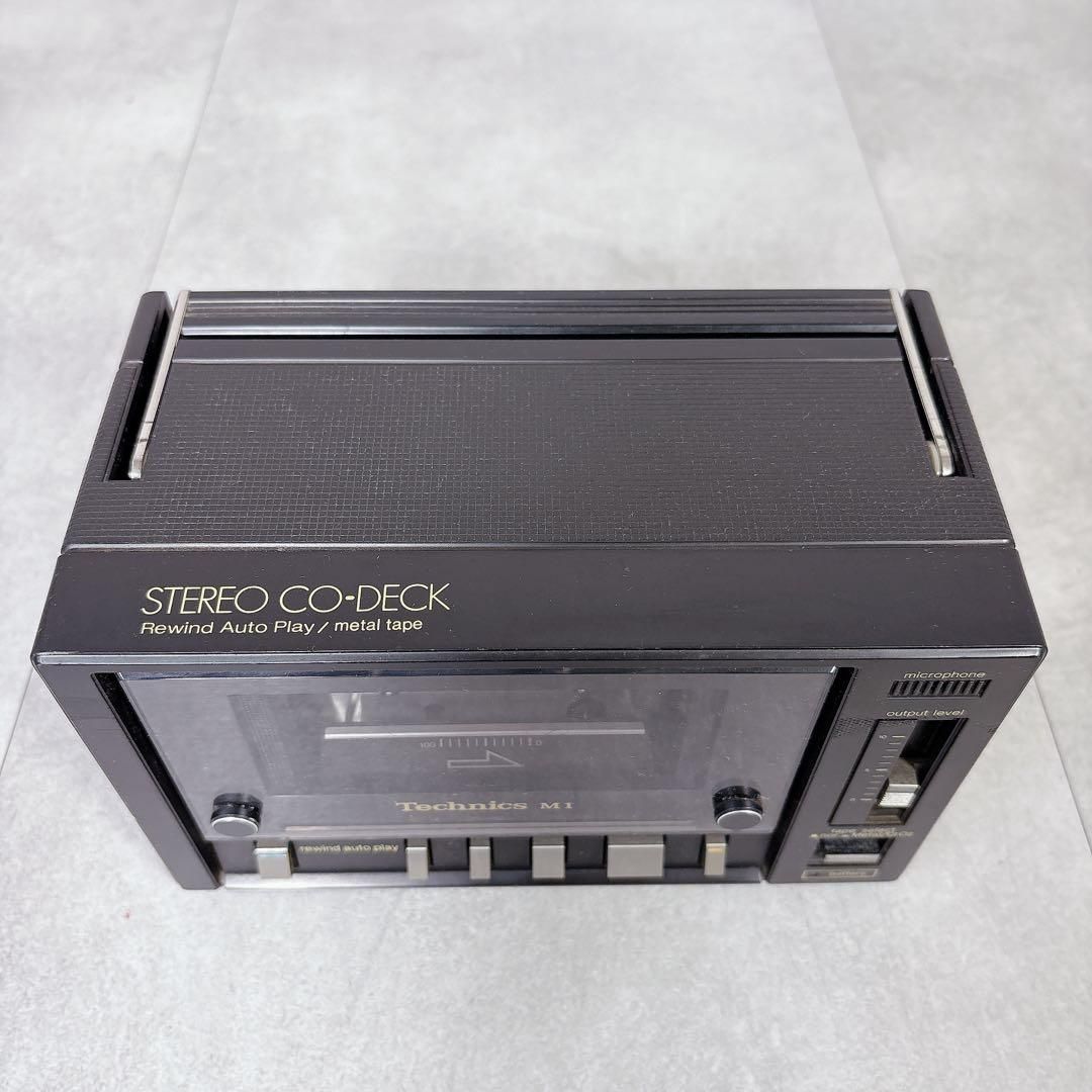 V862 Technics テクニクス M1 カセットプレーヤー - メルカリ