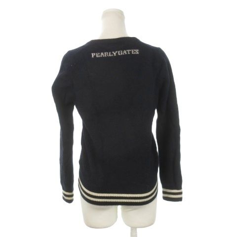 パーリーゲイツ PEARLY GATES ニット セーター クルーネック 長袖