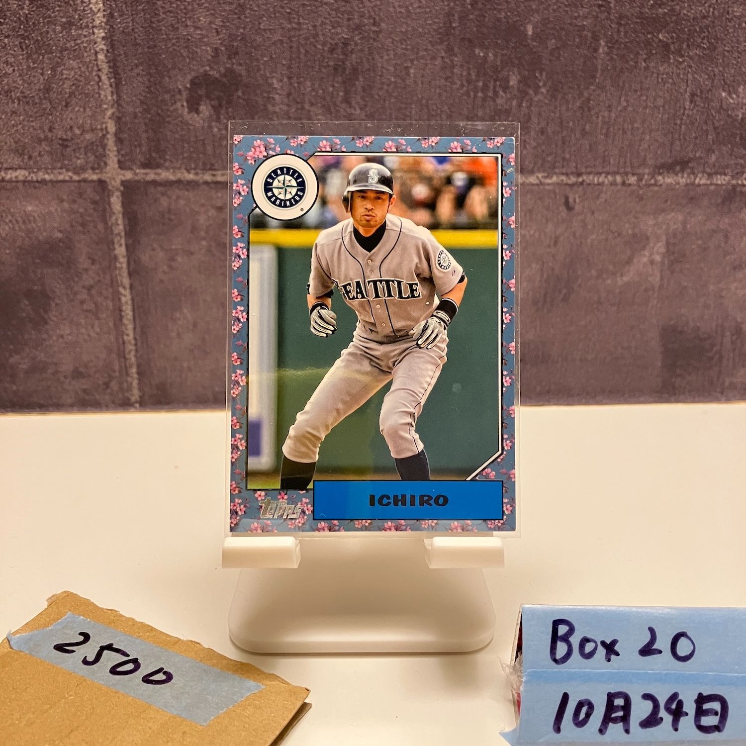 2022 Topps Japan Edition イチロー Ichiro Seattle Mariners 桜さくら 
