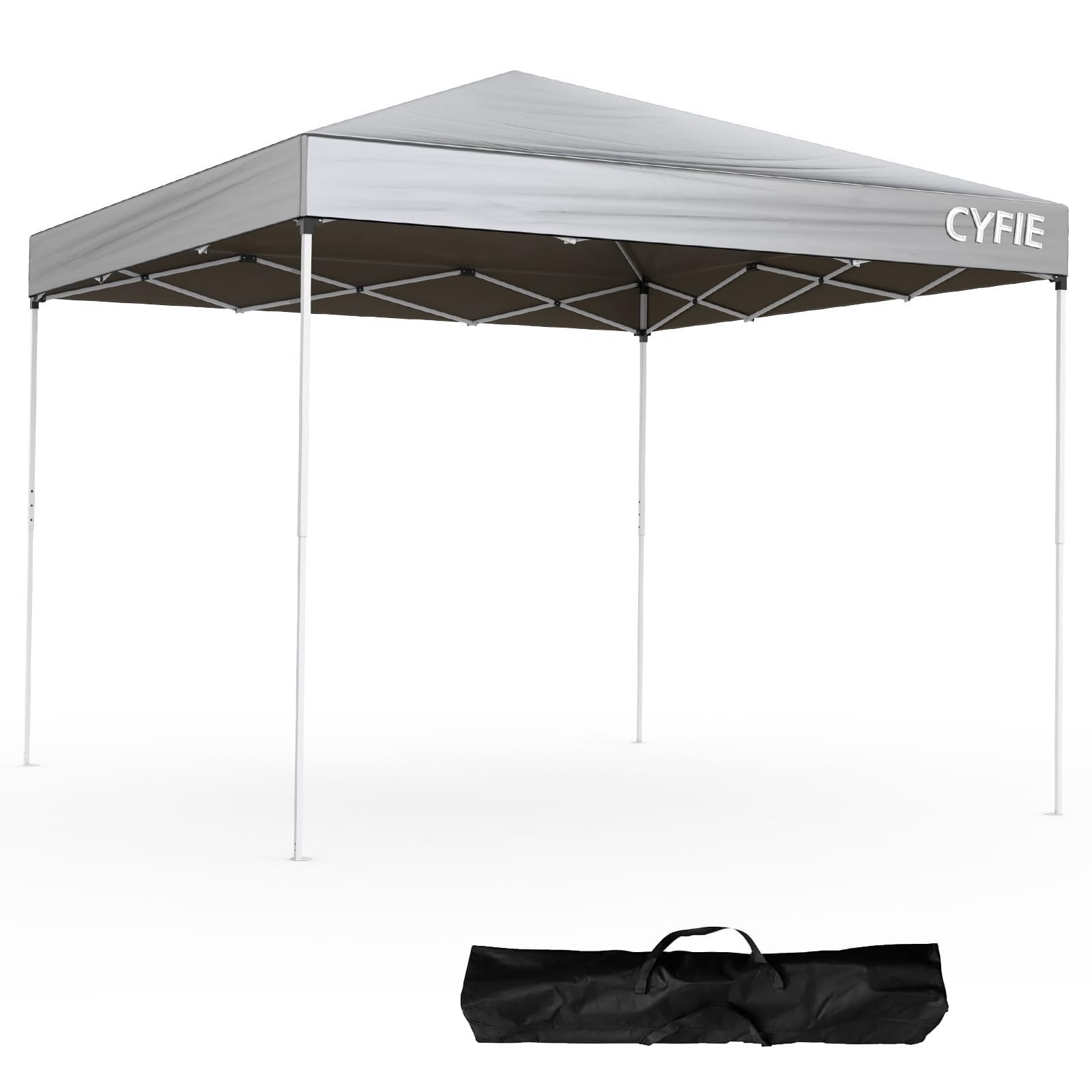 CYFIE タープテント 3mx3m ワンタッチテント 屋根テント 高さ3段階調節