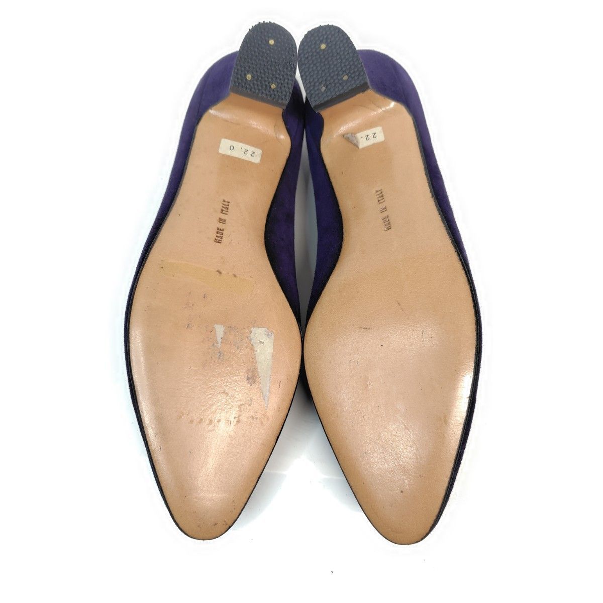 ☆ほぼ未使用☆Ferragamo フェラガモ パンプス 4.5D クロスストラップ