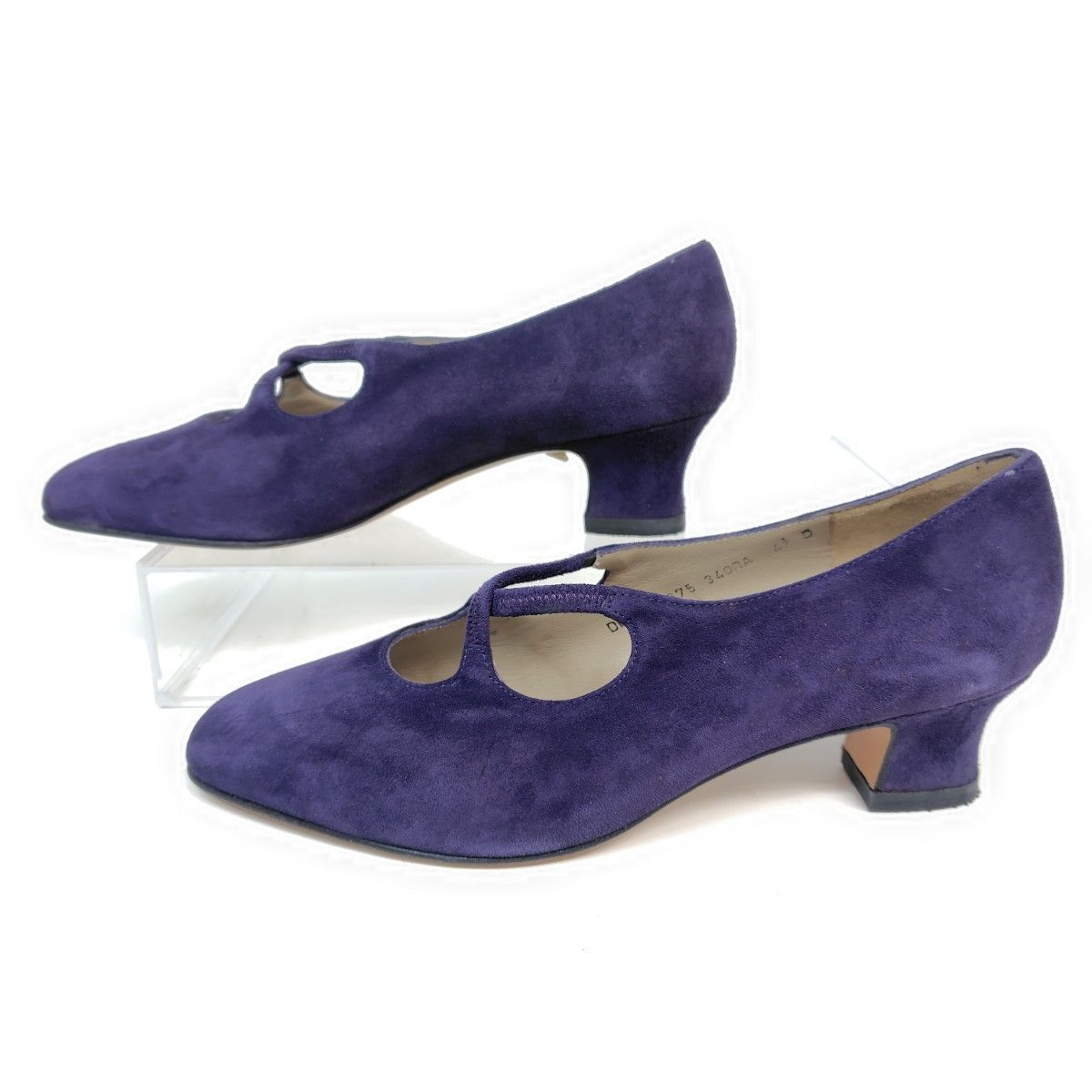 ☆ほぼ未使用☆Ferragamo フェラガモ パンプス 4.5D クロスストラップ