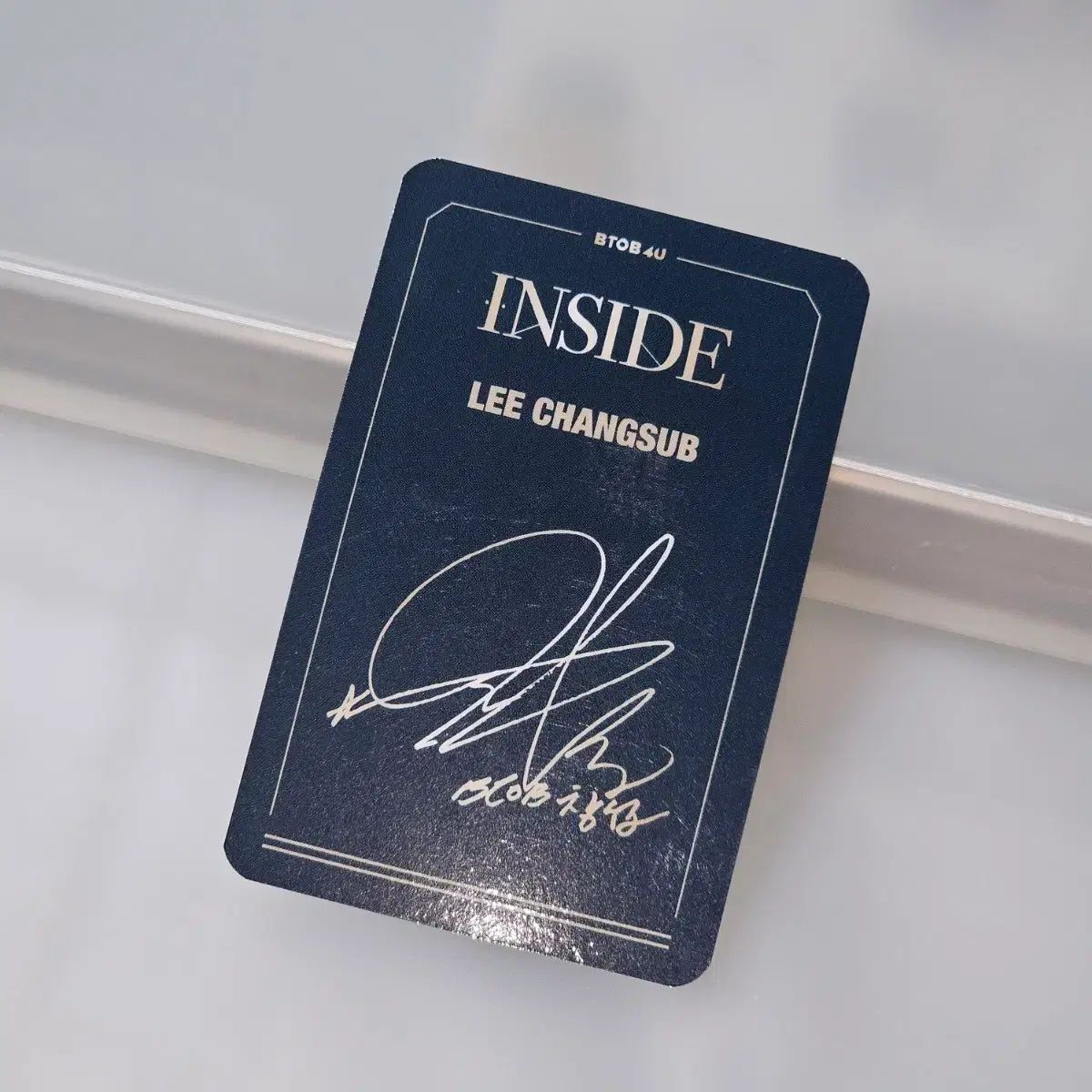 BTOB イ チャンソプ INSIDE MY MUSIC TASTE MMT トレカ