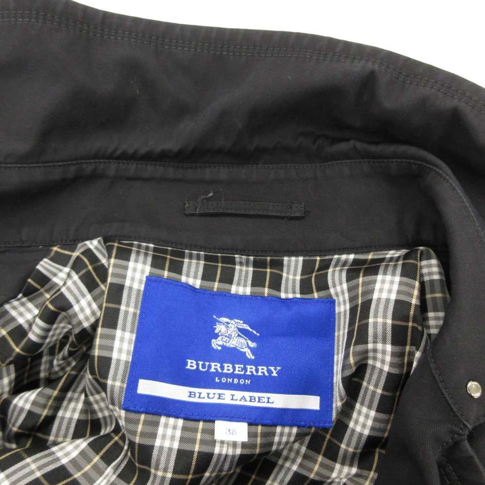 バーバリーブルーレーベル BURBERRY BLUE LABEL トレンチコート ダブル