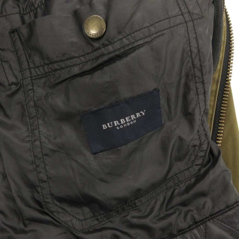 バーバリー ロンドン BURBERRY LONDON ミリタリーコート ジャケット 40