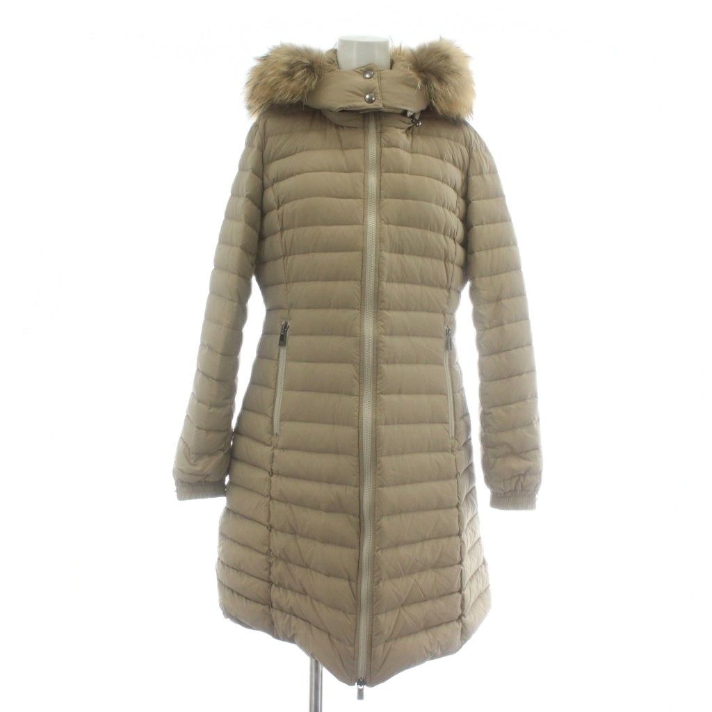 タトラス TATRAS ダウンコート ポーランドラクーンファー フード