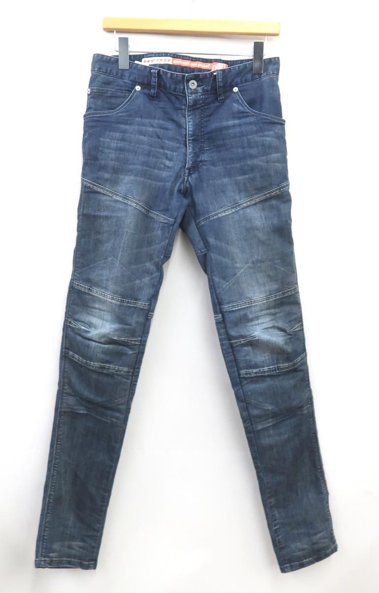 ☆3347☆HYOD ヒョウドウ HYD-035D BIKERS ZIP VENT デニムパンツ 29