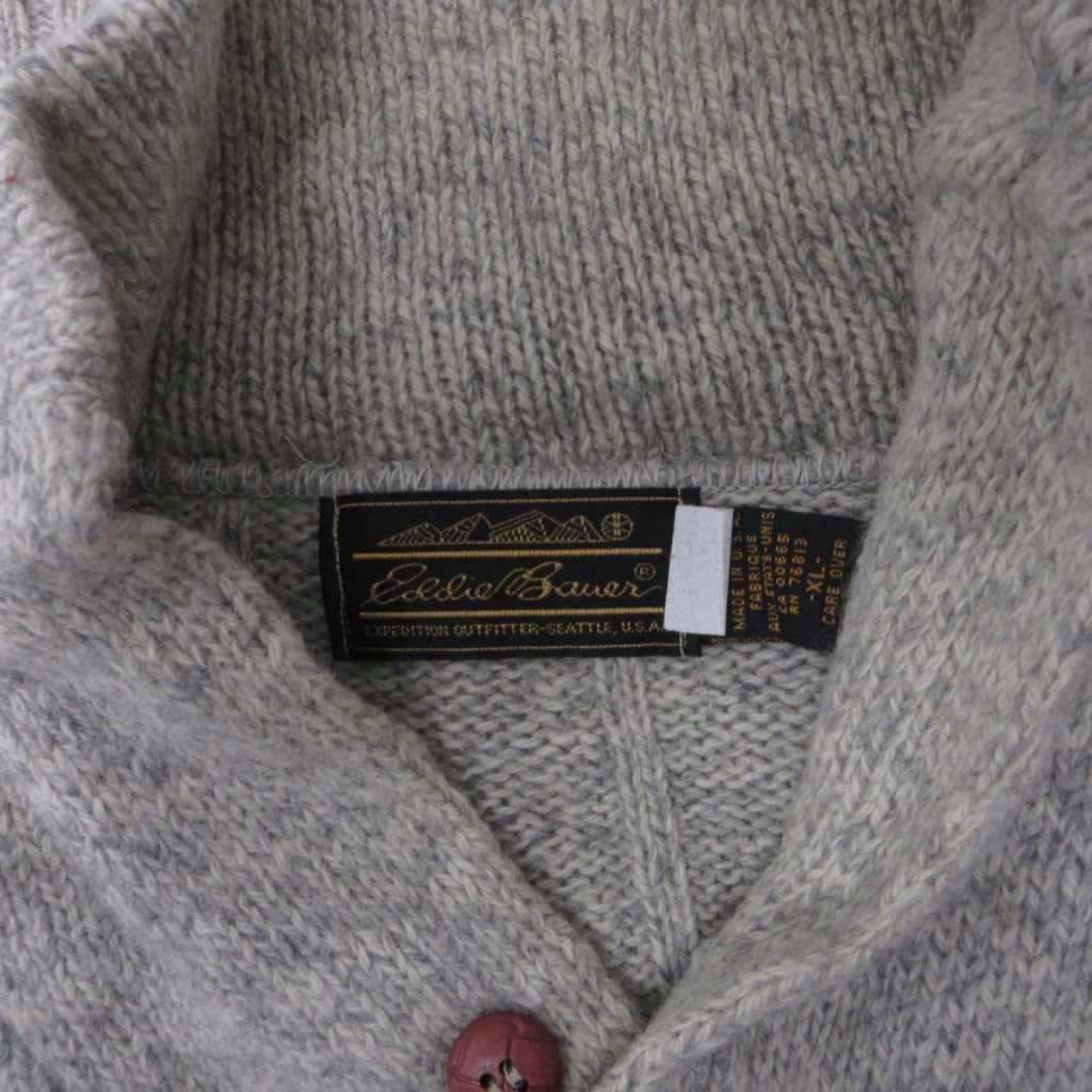 エディーバウアー EDDIE BAUER 80s 黒タグ ヴィンテージ 古着 ショール