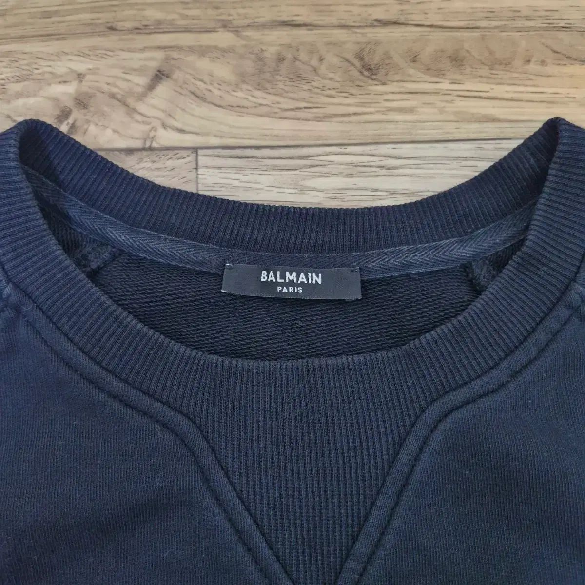 L BALMAIN バルマン クルーネック ロゴ スウェットシャツ 【公式通販】