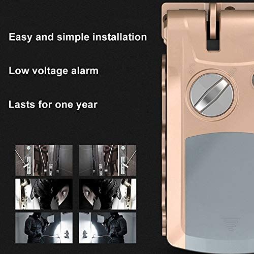  迅速に発送 Estink インテリジェントドアロック ホームアパート倉庫ガレージ用の4つのリモートコントローラーを備えた盗難防止セキュリティシステム 5 eb 31708 その他 キッチン 食器