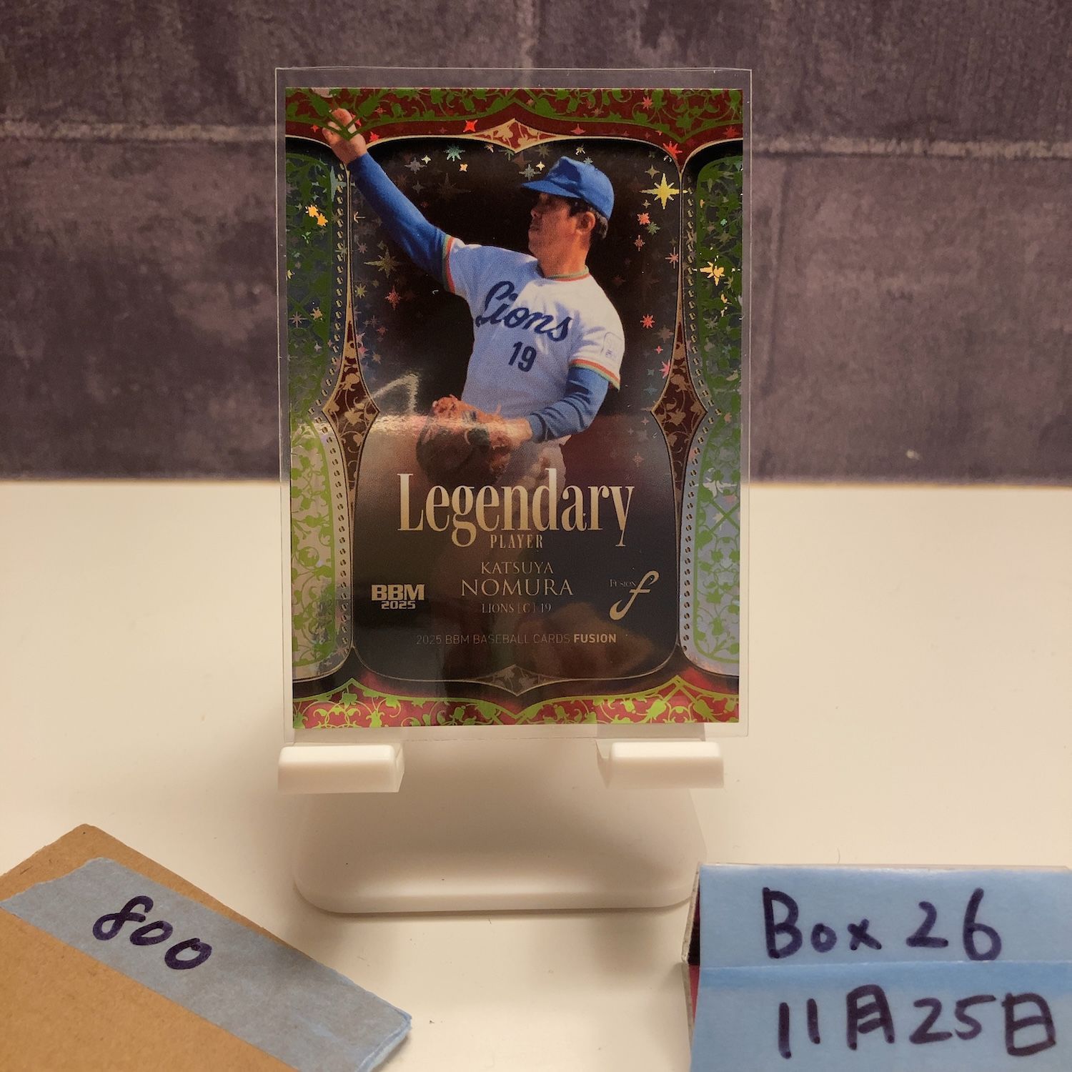 2025 BBM 野村克也 137/200 西武ライオンズ Legendary Player カード