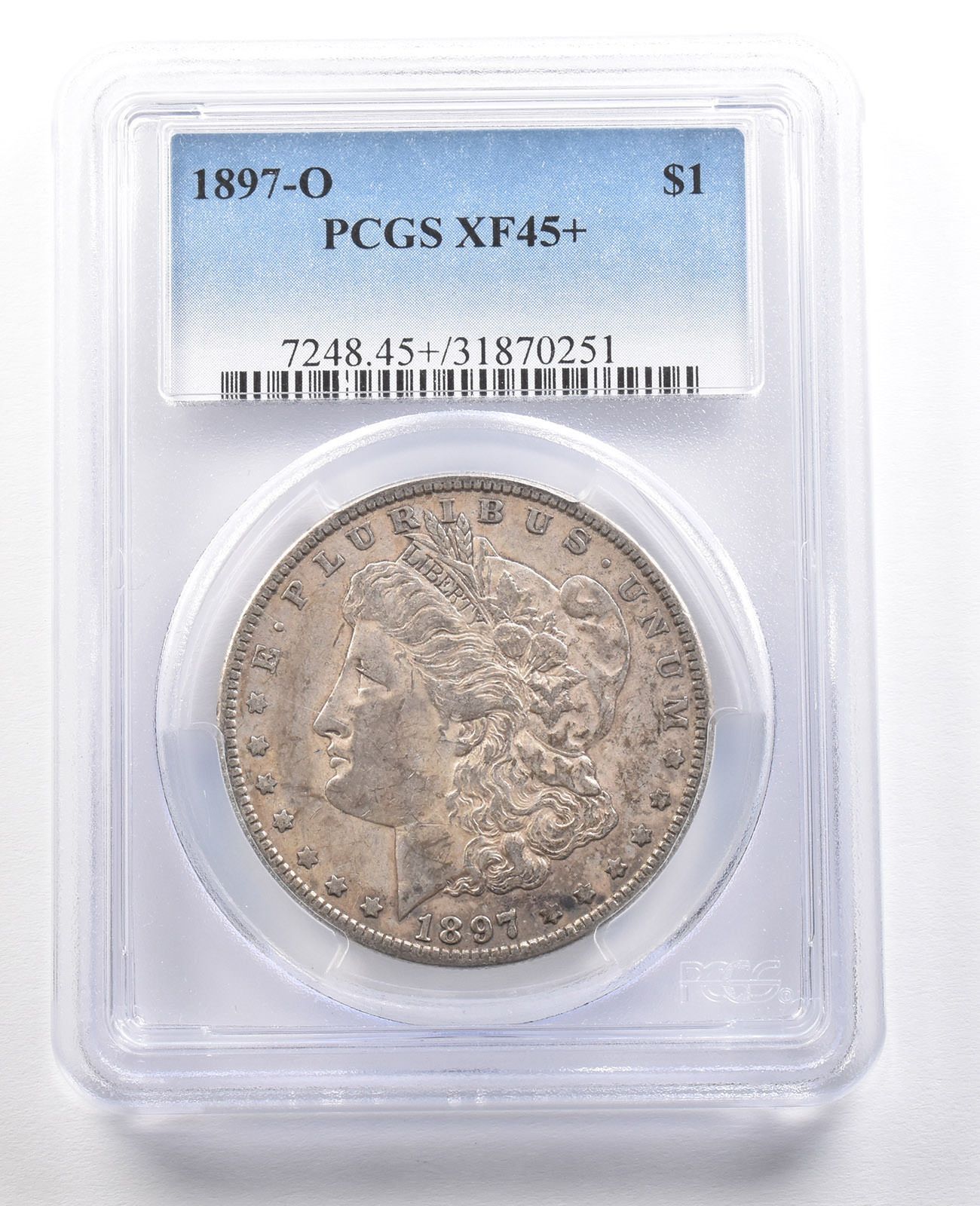 1897-O モルガン銀貨 XF45+ PCGS *6623 - メルカリ