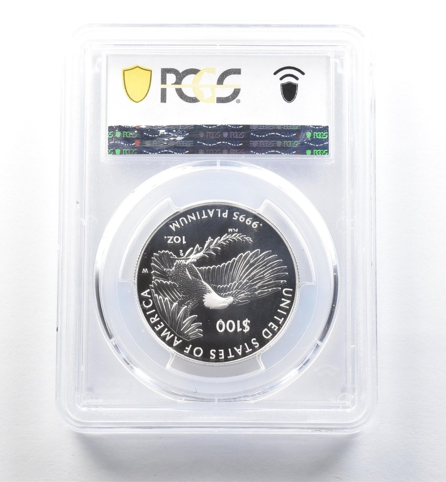 2018-W $100 アメリカン プラチナ イーグル ライフ 1 オンス プラチナ