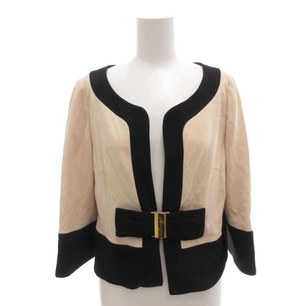 【美品】グレースコンチネンタル diagram ジャケット　帯ベルトリボン付 ダイアグラム グレースコンチネンタル Diagram GRACE CONTINENTAL ノー