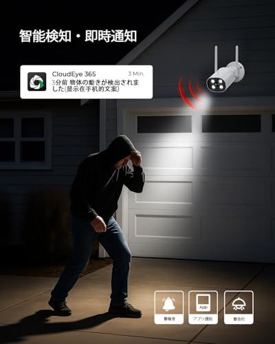 防犯カメラ ワイヤレス