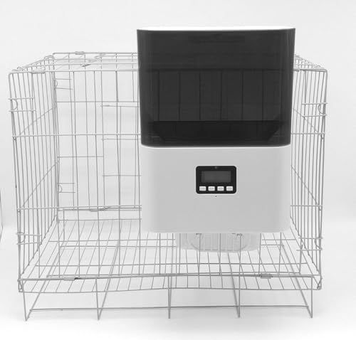 自動給餌器 猫 犬 自動餌やり機 定時定量 小型犬 猫用 ペット給餌器 タイマー機能 2 WAY給電 手動給餌可 留守番 お手入れ簡単 ケージ取付タイプ 3 f 6 a 5 b 1 c