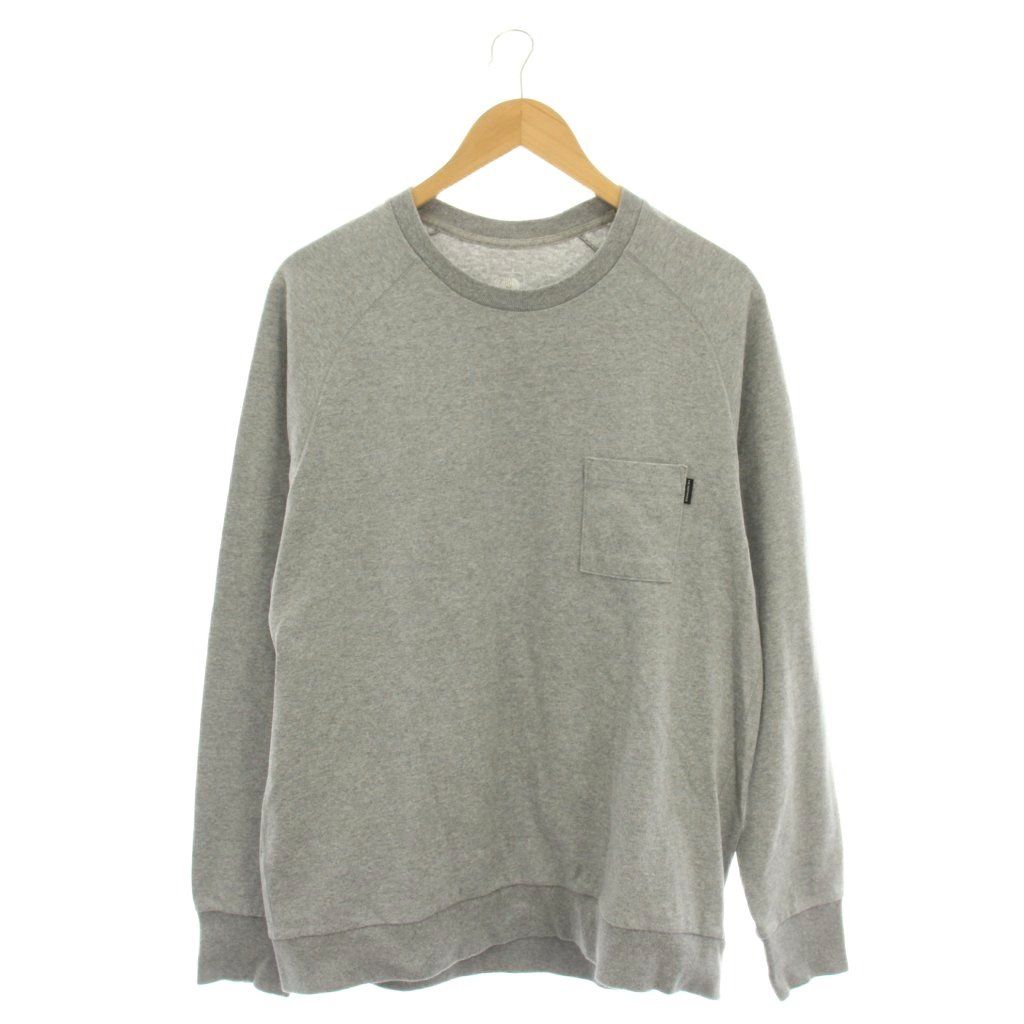 ザノースフェイス THE NORTH FACE ロングスリーブエアーリラックスティー Tシャツ カットソー 長袖 L グレー NT81763 /RR