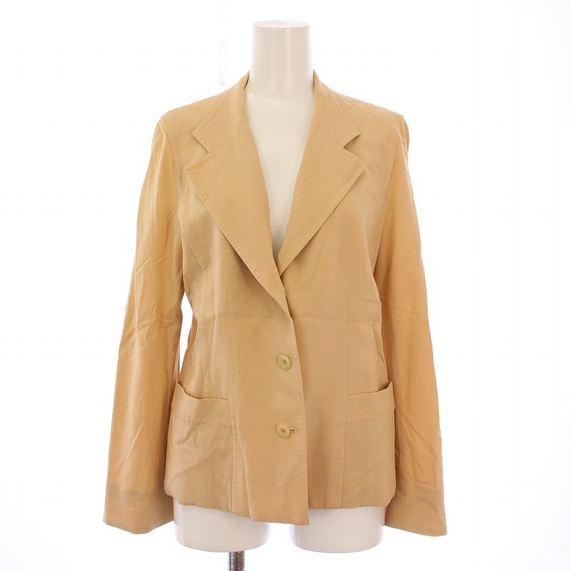 LEONARD 　ベージュ(クリーム系)ジャケット 　11号AR春秋用 レオナールスポーツ LEONARD SPORT テーラードジャケット アウター